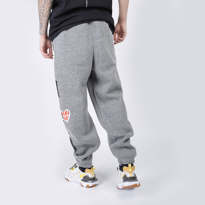 мужские серые брюки Jordan Why Not? Fleece Pants CW4263-091 - цена, описание, фото 6